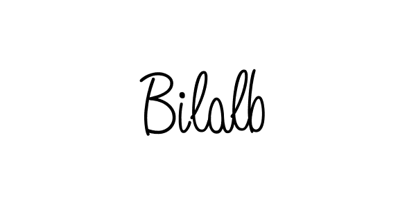 Once you've used our free online signature maker to create your best signature Angelique-Rose-font-FFP style, it's time to enjoy all of the benefits that Bilalb name signing documents. Bilalb signature style 5 images and pictures png