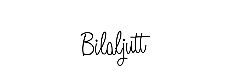 Create a beautiful signature design for name Bilaljutt. With this signature (Angelique-Rose-font-FFP) fonts, you can make a handwritten signature for free. Bilaljutt signature style 5 images and pictures png