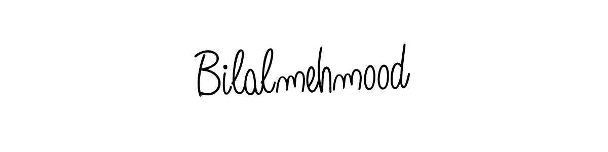 The best way (Angelique-Rose-font-FFP) to make a short signature is to pick only two or three words in your name. The name Bilalmehmood include a total of six letters. For converting this name. Bilalmehmood signature style 5 images and pictures png