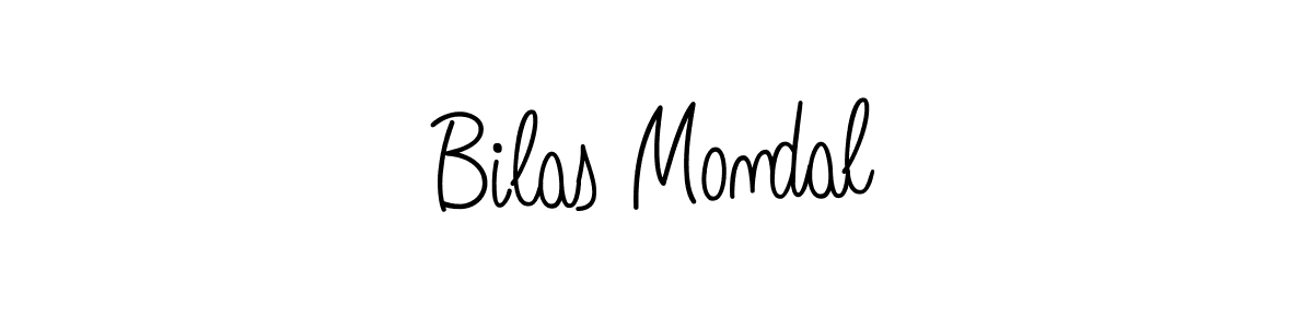 How to make Bilas Mondal name signature. Use Angelique-Rose-font-FFP style for creating short signs online. This is the latest handwritten sign. Bilas Mondal signature style 5 images and pictures png