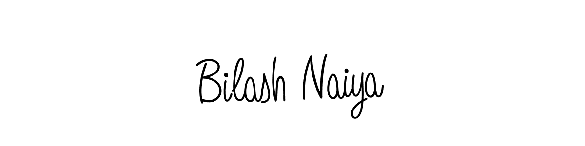 Create a beautiful signature design for name Bilash Naiya. With this signature (Angelique-Rose-font-FFP) fonts, you can make a handwritten signature for free. Bilash Naiya signature style 5 images and pictures png
