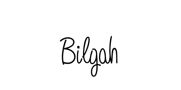 Design your own signature with our free online signature maker. With this signature software, you can create a handwritten (Angelique-Rose-font-FFP) signature for name Bilgah. Bilgah signature style 5 images and pictures png