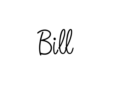 Bill stylish signature style. Best Handwritten Sign (Angelique-Rose-font-FFP) for my name. Handwritten Signature Collection Ideas for my name Bill. Bill signature style 5 images and pictures png