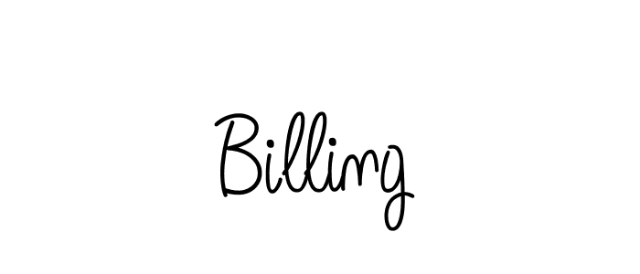 The best way (Angelique-Rose-font-FFP) to make a short signature is to pick only two or three words in your name. The name Billing include a total of six letters. For converting this name. Billing signature style 5 images and pictures png