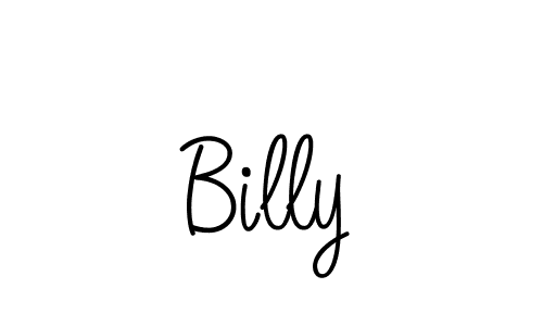 Make a beautiful signature design for name Billy. With this signature (Angelique-Rose-font-FFP) style, you can create a handwritten signature for free. Billy signature style 5 images and pictures png