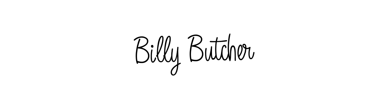 How to make Billy Butcher name signature. Use Angelique-Rose-font-FFP style for creating short signs online. This is the latest handwritten sign. Billy Butcher signature style 5 images and pictures png