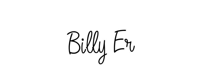 Create a beautiful signature design for name Billy Er. With this signature (Angelique-Rose-font-FFP) fonts, you can make a handwritten signature for free. Billy Er signature style 5 images and pictures png