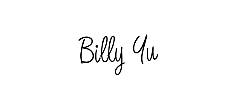 Design your own signature with our free online signature maker. With this signature software, you can create a handwritten (Angelique-Rose-font-FFP) signature for name Billy Yu. Billy Yu signature style 5 images and pictures png