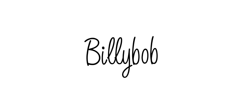 Make a beautiful signature design for name Billybob. With this signature (Angelique-Rose-font-FFP) style, you can create a handwritten signature for free. Billybob signature style 5 images and pictures png