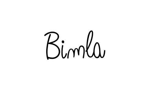 How to Draw Bimla signature style? Angelique-Rose-font-FFP is a latest design signature styles for name Bimla. Bimla signature style 5 images and pictures png