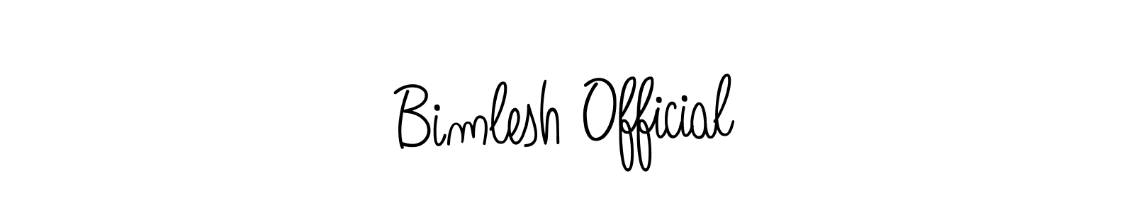 Here are the top 10 professional signature styles for the name Bimlesh Official. These are the best autograph styles you can use for your name. Bimlesh Official signature style 5 images and pictures png