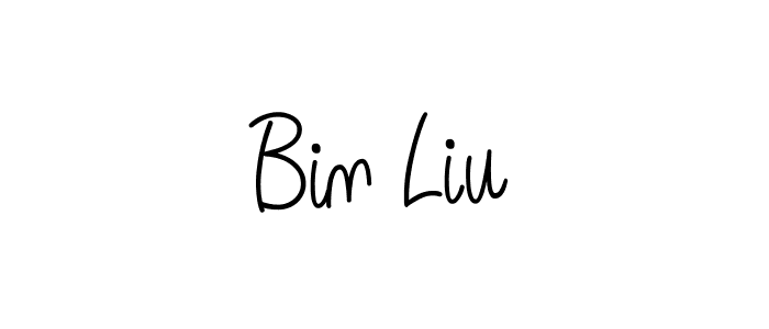 if you are searching for the best signature style for your name Bin Liu. so please give up your signature search. here we have designed multiple signature styles  using Angelique-Rose-font-FFP. Bin Liu signature style 5 images and pictures png