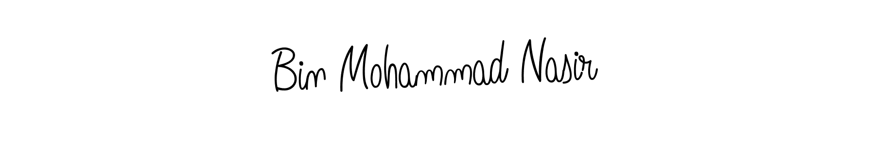 How to make Bin Mohammad Nasir signature? Angelique-Rose-font-FFP is a professional autograph style. Create handwritten signature for Bin Mohammad Nasir name. Bin Mohammad Nasir signature style 5 images and pictures png