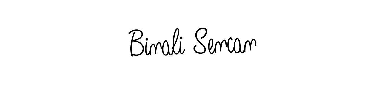 Also we have Binali Sencan name is the best signature style. Create professional handwritten signature collection using Angelique-Rose-font-FFP autograph style. Binali Sencan signature style 5 images and pictures png