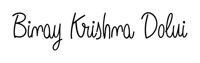 Looking for an artistic signature for Binay Krishna Dolui? The Angelique-Rose-font-FFP calligraphy style gives a sophisticated flow suitable for business cards and emails. Binay Krishna Dolui signature style 5 images and pictures png