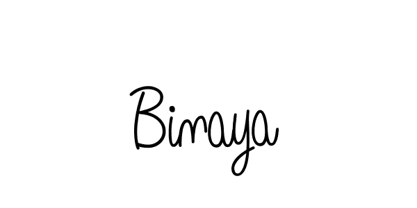 The best way (Angelique-Rose-font-FFP) to make a short signature is to pick only two or three words in your name. The name Binaya include a total of six letters. For converting this name. Binaya signature style 5 images and pictures png