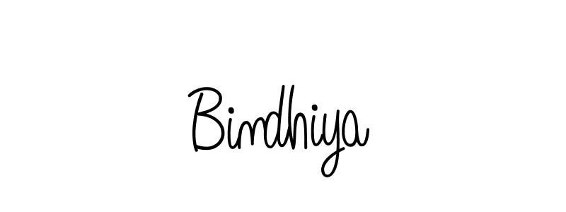 Bindhiya stylish signature style. Best Handwritten Sign (Angelique-Rose-font-FFP) for my name. Handwritten Signature Collection Ideas for my name Bindhiya. Bindhiya signature style 5 images and pictures png