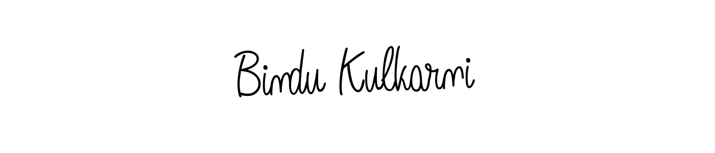 Best and Professional Signature Style for Bindu Kulkarni. Angelique-Rose-font-FFP Best Signature Style Collection. Bindu Kulkarni signature style 5 images and pictures png