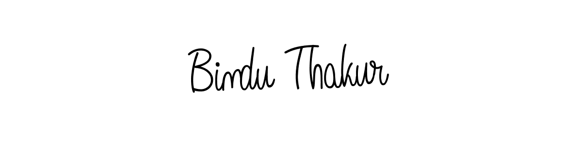 Once you've used our free online signature maker to create your best signature Angelique-Rose-font-FFP style, it's time to enjoy all of the benefits that Bindu Thakur name signing documents. Bindu Thakur signature style 5 images and pictures png