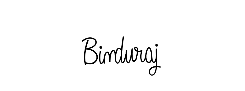 You should practise on your own different ways (Angelique-Rose-font-FFP) to write your name (Binduraj) in signature. don't let someone else do it for you. Binduraj signature style 5 images and pictures png