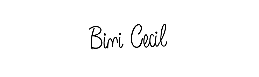 How to Draw Bini Cecil signature style? Angelique-Rose-font-FFP is a latest design signature styles for name Bini Cecil. Bini Cecil signature style 5 images and pictures png