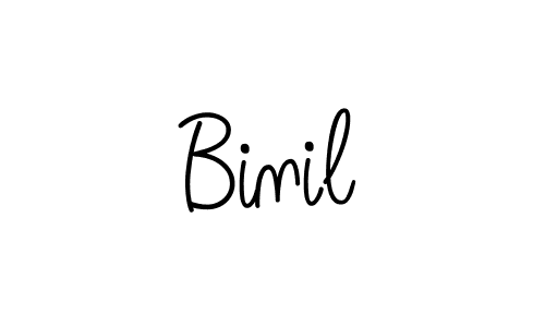 Make a beautiful signature design for name Binil. Use this online signature maker to create a handwritten signature for free. Binil signature style 5 images and pictures png