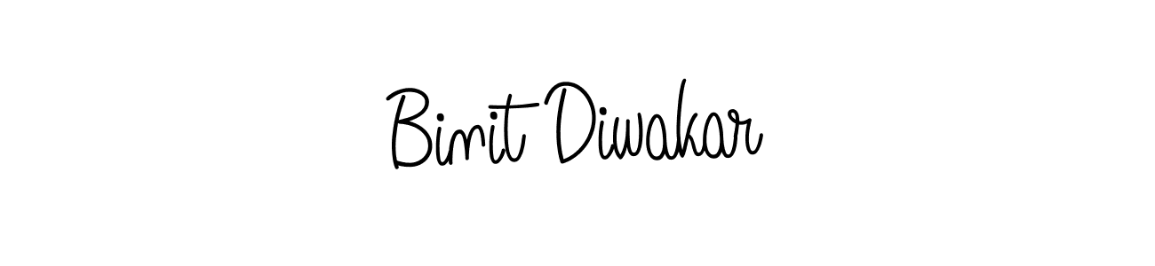Once you've used our free online signature maker to create your best signature Angelique-Rose-font-FFP style, it's time to enjoy all of the benefits that Binit Diwakar name signing documents. Binit Diwakar signature style 5 images and pictures png