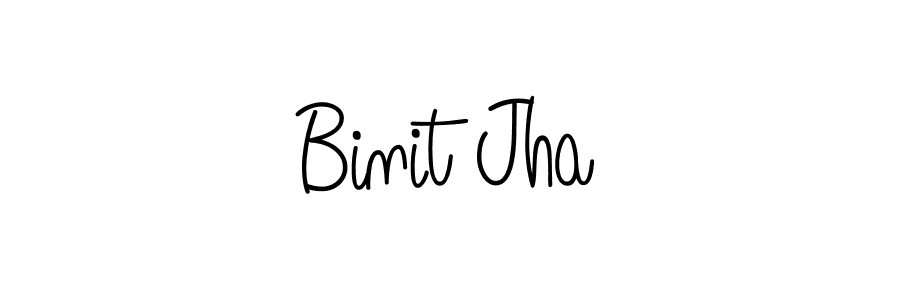 Check out images of Autograph of Binit Jha name. Actor Binit Jha Signature Style. Angelique-Rose-font-FFP is a professional sign style online. Binit Jha signature style 5 images and pictures png