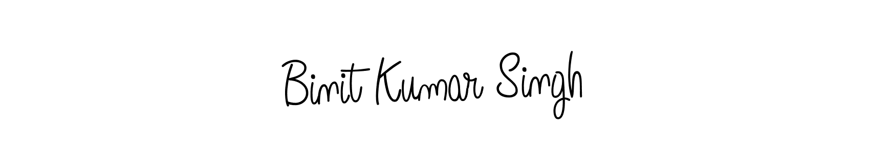 Make a beautiful signature design for name Binit Kumar Singh. Use this online signature maker to create a handwritten signature for free. Binit Kumar Singh signature style 5 images and pictures png