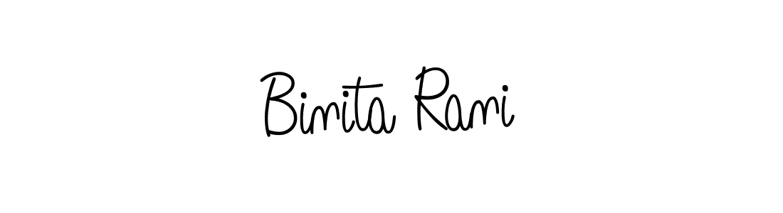 You can use this online signature creator to create a handwritten signature for the name Binita Rani. This is the best online autograph maker. Binita Rani signature style 5 images and pictures png