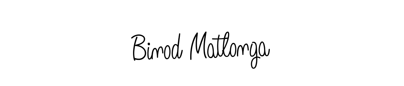 How to Draw Binod Matlonga signature style? Angelique-Rose-font-FFP is a latest design signature styles for name Binod Matlonga. Binod Matlonga signature style 5 images and pictures png