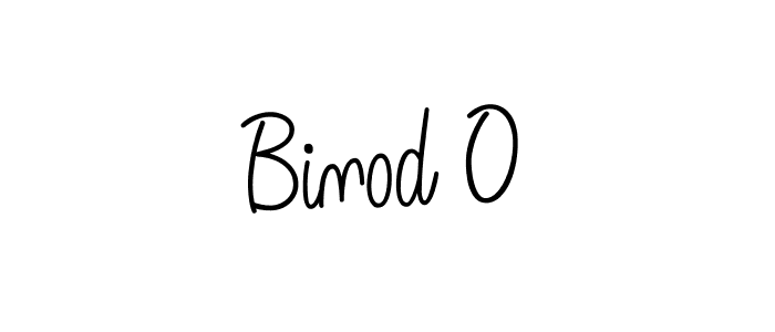Make a beautiful signature design for name Binod O. Use this online signature maker to create a handwritten signature for free. Binod O signature style 5 images and pictures png