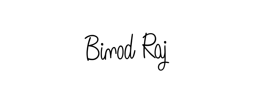 The best way (Angelique-Rose-font-FFP) to make a short signature is to pick only two or three words in your name. The name Binod Raj include a total of six letters. For converting this name. Binod Raj signature style 5 images and pictures png