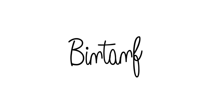 Make a beautiful signature design for name Bintanf. With this signature (Angelique-Rose-font-FFP) style, you can create a handwritten signature for free. Bintanf signature style 5 images and pictures png