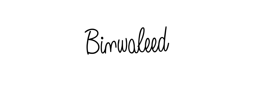 How to make Binwaleed signature? Angelique-Rose-font-FFP is a professional autograph style. Create handwritten signature for Binwaleed name. Binwaleed signature style 5 images and pictures png