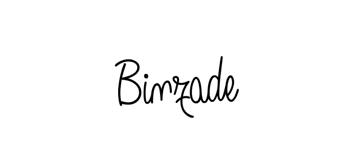 Also we have Binzade name is the best signature style. Create professional handwritten signature collection using Angelique-Rose-font-FFP autograph style. Binzade signature style 5 images and pictures png