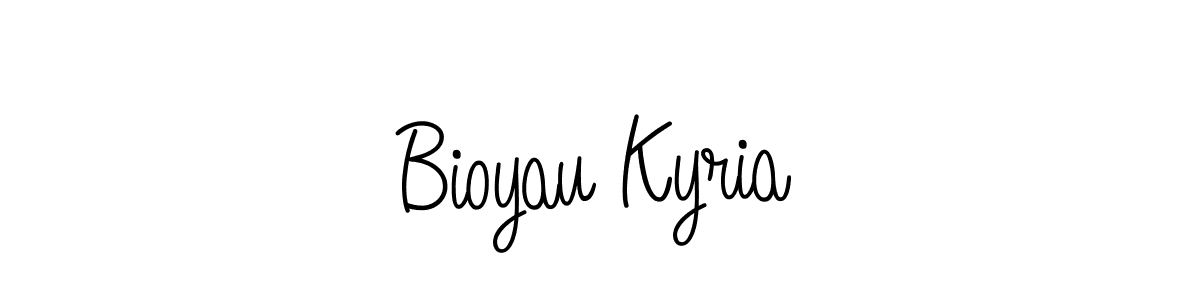 Once you've used our free online signature maker to create your best signature Angelique-Rose-font-FFP style, it's time to enjoy all of the benefits that Bioyau Kyria name signing documents. Bioyau Kyria signature style 5 images and pictures png