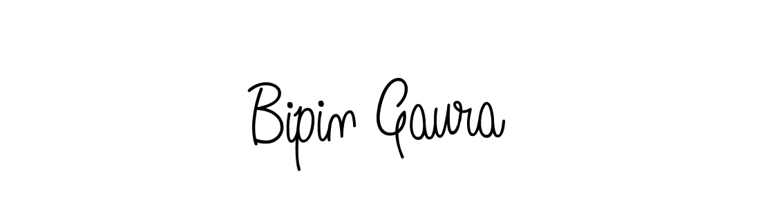 Also we have Bipin Gaura name is the best signature style. Create professional handwritten signature collection using Angelique-Rose-font-FFP autograph style. Bipin Gaura signature style 5 images and pictures png