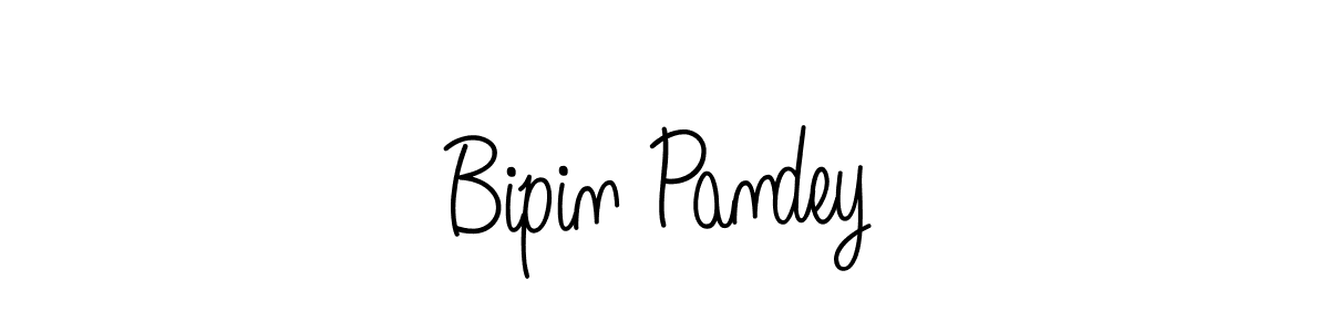 Make a short Bipin Pandey signature style. Manage your documents anywhere anytime using Angelique-Rose-font-FFP. Create and add eSignatures, submit forms, share and send files easily. Bipin Pandey signature style 5 images and pictures png