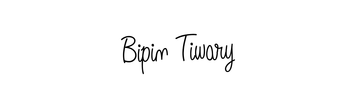 Use a signature maker to create a handwritten signature online. With this signature software, you can design (Angelique-Rose-font-FFP) your own signature for name Bipin Tiwary. Bipin Tiwary signature style 5 images and pictures png