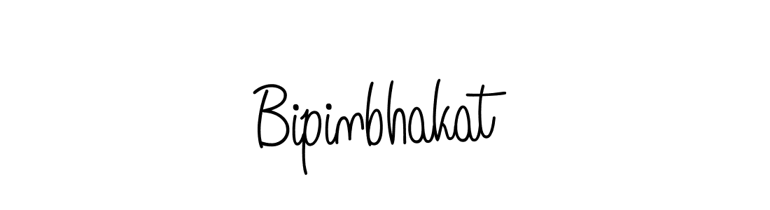 You should practise on your own different ways (Angelique-Rose-font-FFP) to write your name (Bipinbhakat) in signature. don't let someone else do it for you. Bipinbhakat signature style 5 images and pictures png