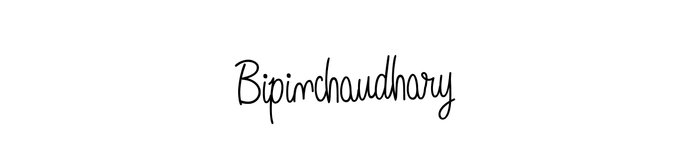 How to Draw Bipinchaudhary signature style? Angelique-Rose-font-FFP is a latest design signature styles for name Bipinchaudhary. Bipinchaudhary signature style 5 images and pictures png
