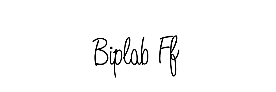 How to make Biplab Ff signature? Angelique-Rose-font-FFP is a professional autograph style. Create handwritten signature for Biplab Ff name. Biplab Ff signature style 5 images and pictures png