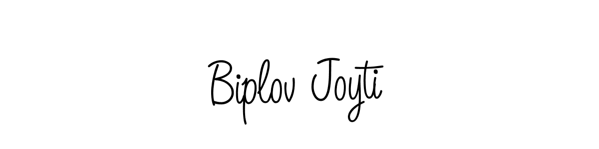 How to make Biplov Joyti signature? Angelique-Rose-font-FFP is a professional autograph style. Create handwritten signature for Biplov Joyti name. Biplov Joyti signature style 5 images and pictures png