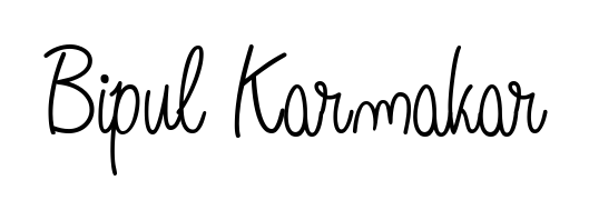 Enhance your business communications with Bipul Karmakar signature in Angelique-Rose-font-FFP lettering. Clean, modern, and universally compatible. Bipul Karmakar signature style 5 images and pictures png