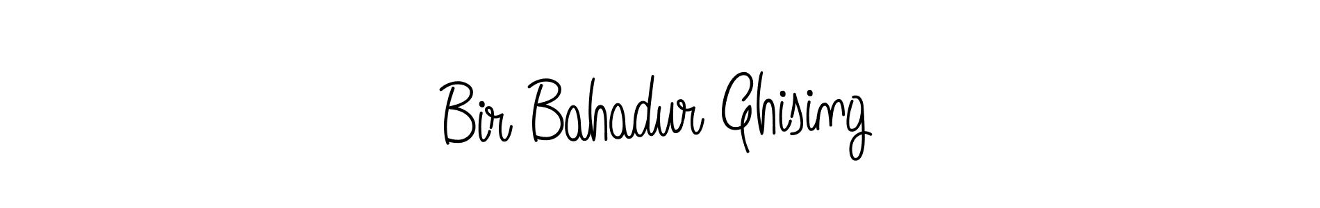 Similarly Angelique-Rose-font-FFP is the best handwritten signature design. Signature creator online .You can use it as an online autograph creator for name Bir Bahadur Ghising. Bir Bahadur Ghising signature style 5 images and pictures png