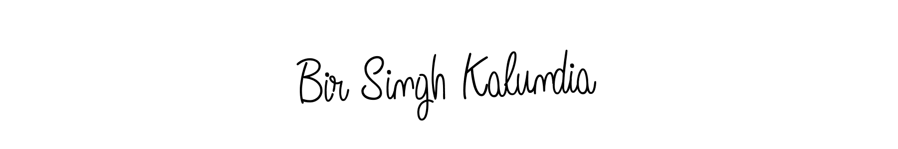 It looks lik you need a new signature style for name Bir Singh Kalundia. Design unique handwritten (Angelique-Rose-font-FFP) signature with our free signature maker in just a few clicks. Bir Singh Kalundia signature style 5 images and pictures png