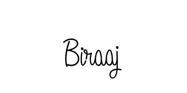 You should practise on your own different ways (Angelique-Rose-font-FFP) to write your name (Biraaj) in signature. don't let someone else do it for you. Biraaj signature style 5 images and pictures png