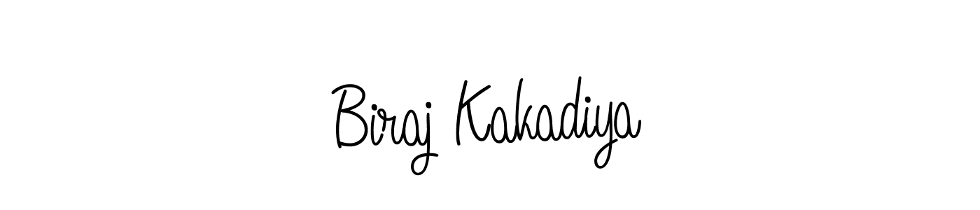 Make a beautiful signature design for name Biraj Kakadiya. Use this online signature maker to create a handwritten signature for free. Biraj Kakadiya signature style 5 images and pictures png