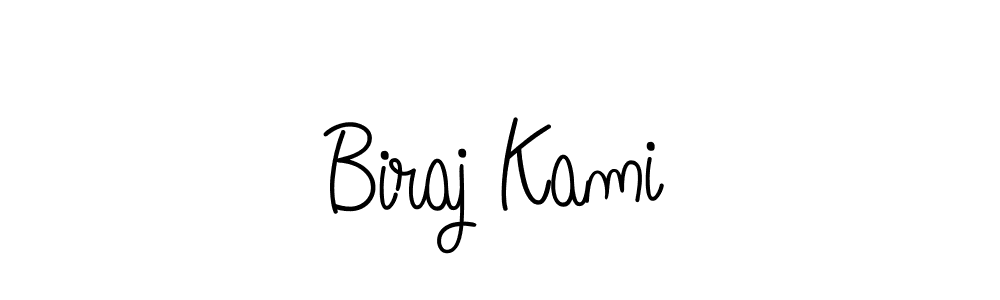 Similarly Angelique-Rose-font-FFP is the best handwritten signature design. Signature creator online .You can use it as an online autograph creator for name Biraj Kami. Biraj Kami signature style 5 images and pictures png